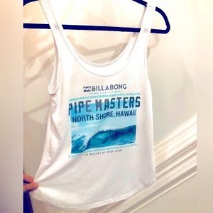 Billabong tank top Pipe Masters Hawaii (In memory of Andy Irons) size XS